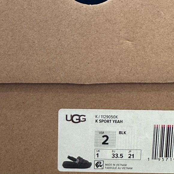 ‼️SOLD‼️ UGG Sport Yeah Slide Black - Picture 5 of 6
